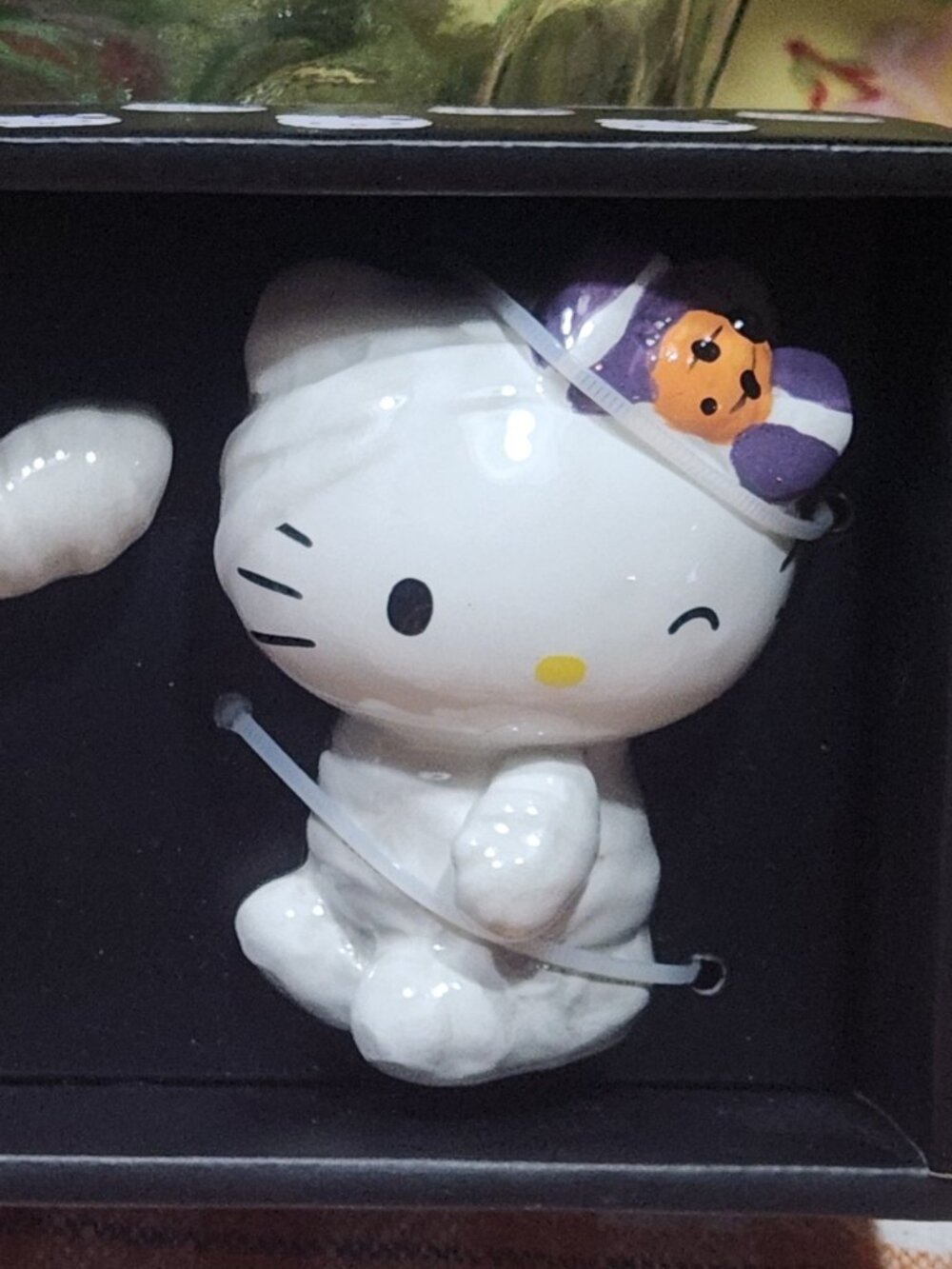 Sanrio Hello Kitty & Cinnamoroll Mummy Salt & Pepper Shakers Blue Sky Clayworks